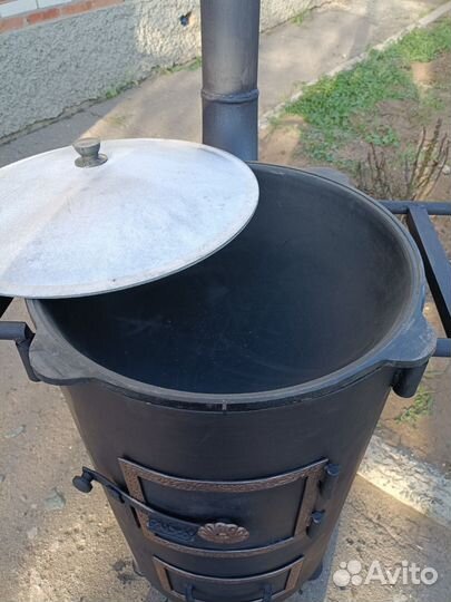 Печка под казан