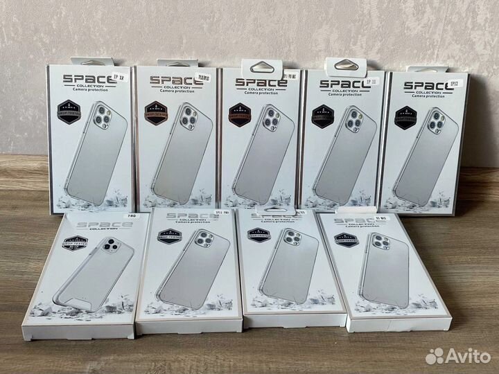 Чехлы прозрачные для iPhone