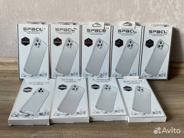 Чехлы прозрачные для iPhone