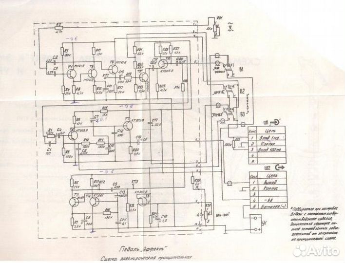 Гитарная педаль 