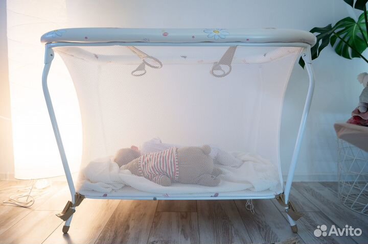 Манеж детский складной новый