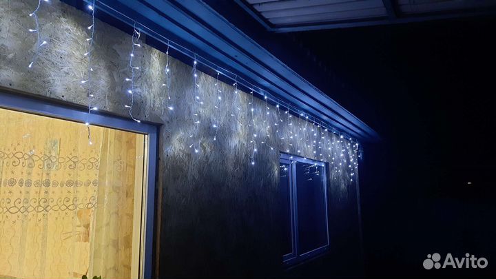 Уличная гирлянда бахрома