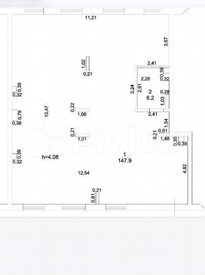 Свободного назначения, 154.1 м²