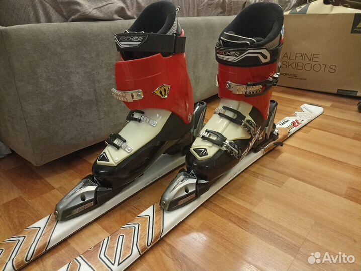 Горные лыжи head Peak 72 170 с ботинками 29,5 (45)