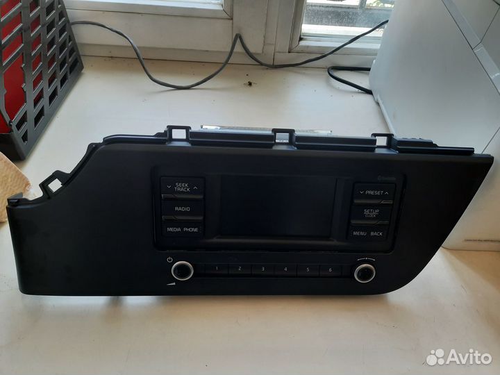 Панель магнитола с монитором для KIO Rio X новая