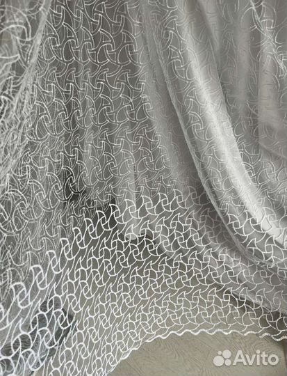 Тюль новый