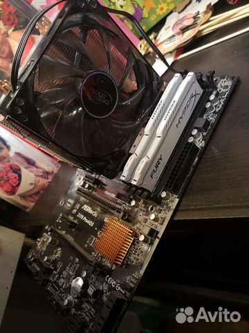 Материнская плата ASrock Z170 Pro4/D3+озу DDR3