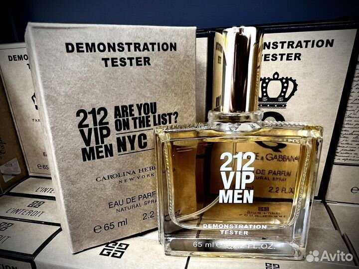 Carolina herrera 212 vip men