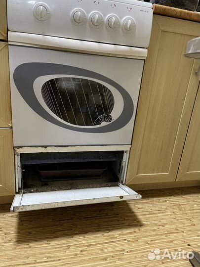 Газовая плита бу 4 комфорки