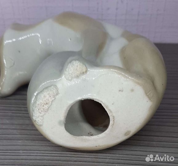 Фарфоровые статуэтки. Лисы, рысь