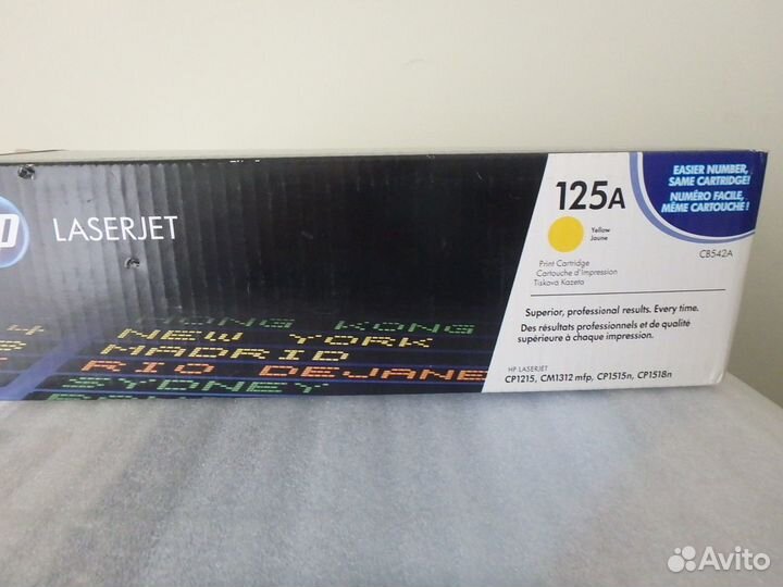 Картридж HP 125A оригинал для LJ CP1215 и др