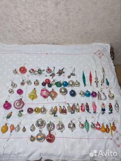 Елочные игрушки СССР