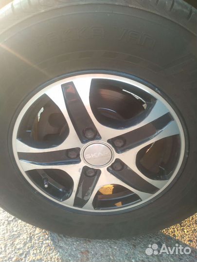 Диски литые Skad Калипсо Алмаз R16 5 130