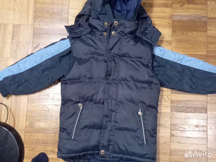 Куртка, жилетка, штаны, одежда пакетом