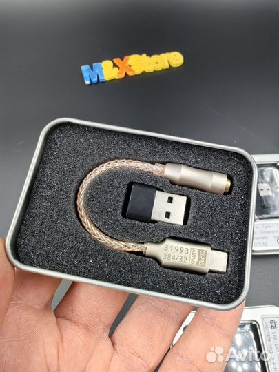 USB-C -3,5 Jack цап для телефона