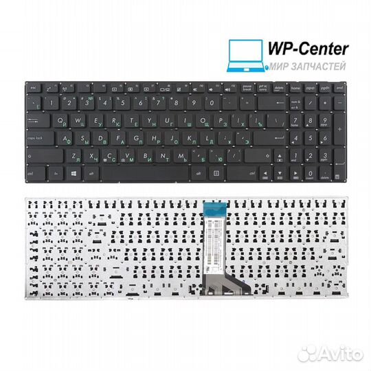 Клавиатура для ноутбука Asus X551CA, X551MA черная