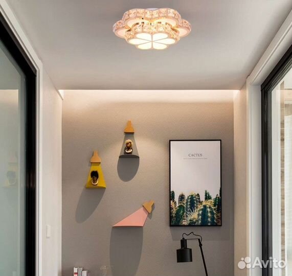 Люстра потолочная светодиодная 12вт