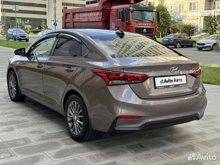 Hyundai Solaris 1.6 AT, 2018, 78 800 км