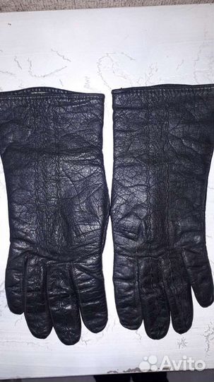 Кожаные перчатки, шапка петушок ссср. шапка из пес