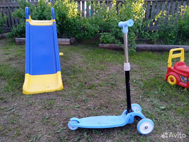 Самокат детский трехколесный