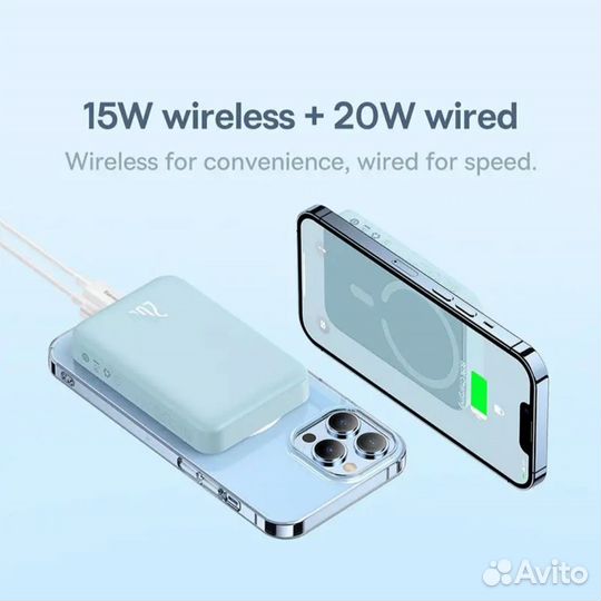 Powеr Bаnk Baseus Magnetic Wireless 10000mAh 20W
