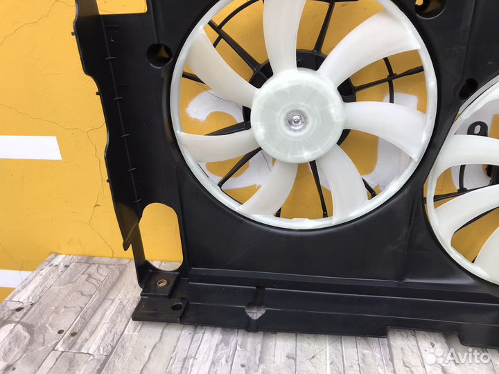 Диффузор охлаждения toyota rav4