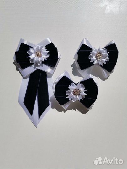 Резинки для волос, бантики, ободки, заколки, повяз