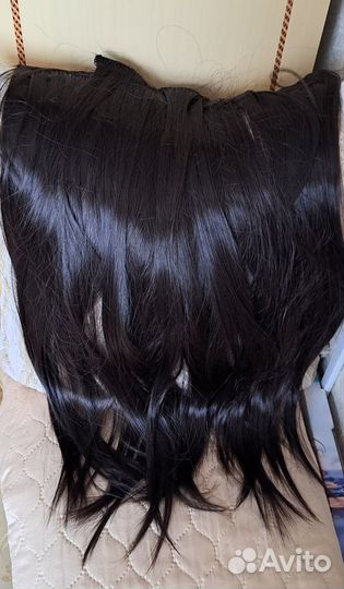 Искусственные пряди волос на заколках новые