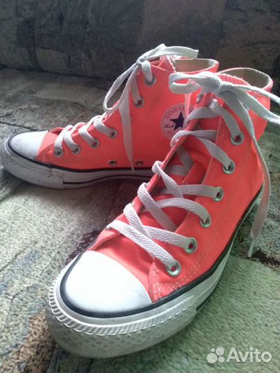 Кеды Converse высокие 35р