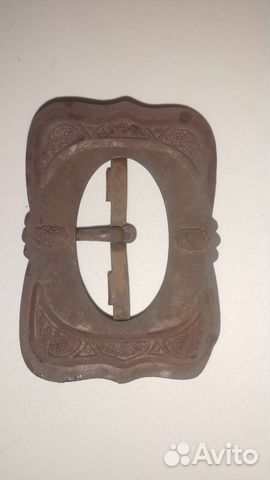 Женская пряжка для ремня. Старинная. Большая
