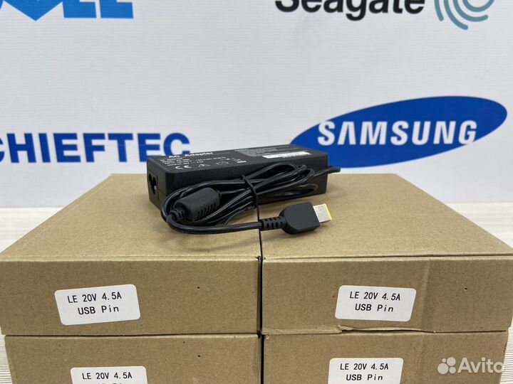 Зарядное устройство Lenovo 20V 4.5A USB Pin