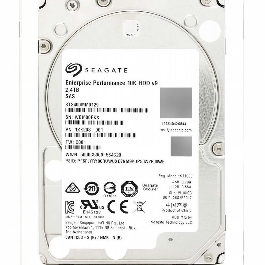[ST2400MM0129] Жесткий Диск Seagate 2,4tb Sas 2,5 St2400mm0129
