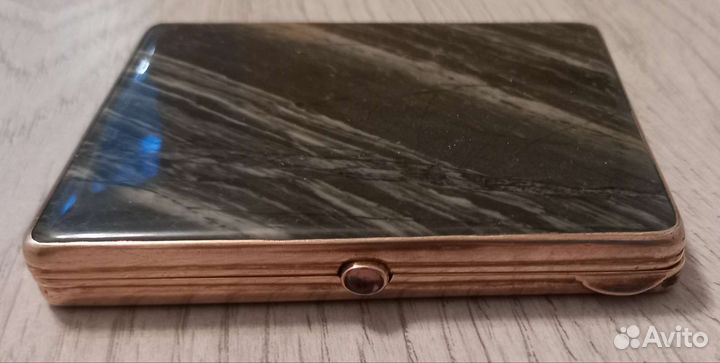 Антикварный портсигар старинный, начало 20 века