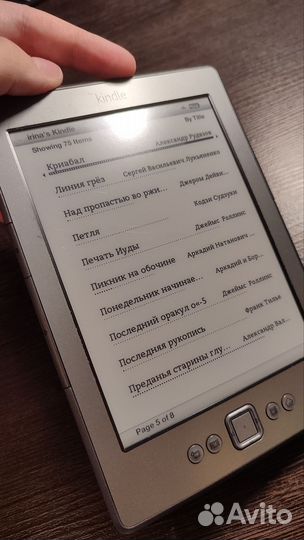 Электронная книга Amazon Kindle 4
