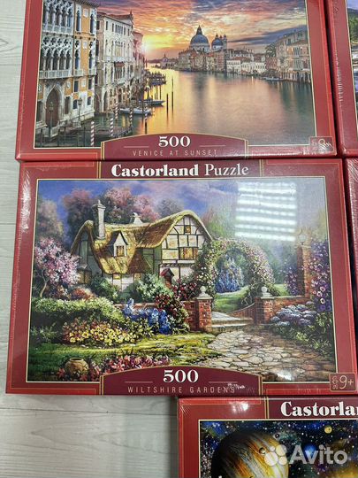 Пазлы castorland 500 в ассортименте