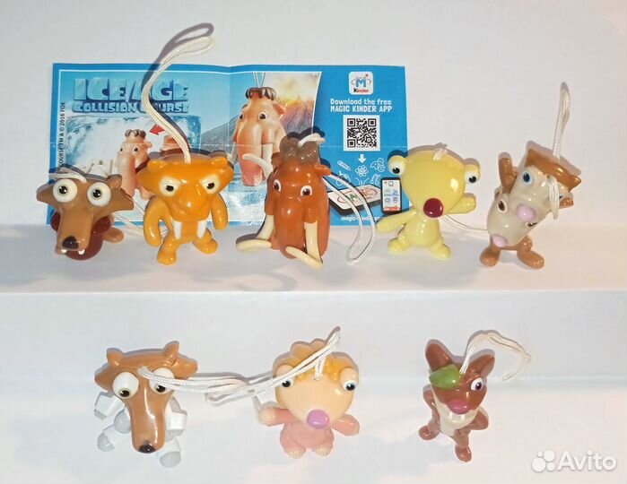 Серии игрушек киндер-сюрприз