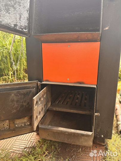 Твердотопливный котел длительного горения бу