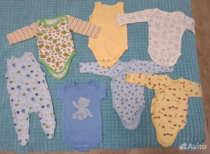 Вещи для мальчика с рождения до 6 месяцев