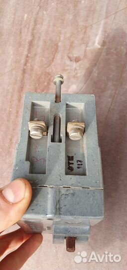 Автоматический выключатель СССР