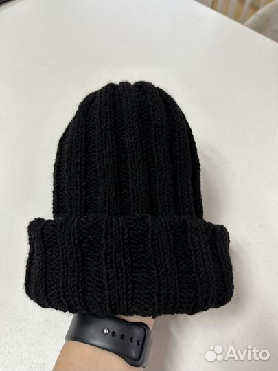 Мужская зимняя шапка вязаная