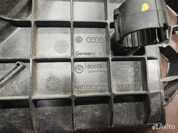 Вентилятор радиатора fabia polo a1 rapid 1.4t