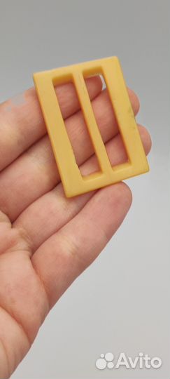 Пряжка винтажная пластмасса сер. XX в. 27 795 Разм