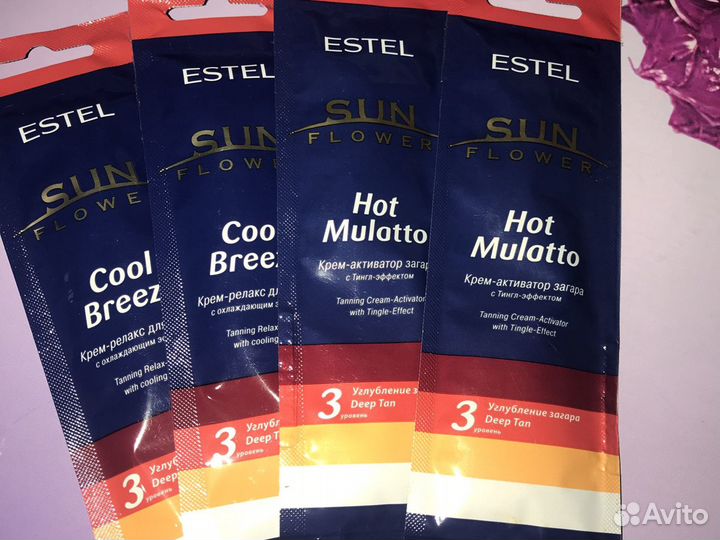 Крем для загара в солярии, бронзаторы