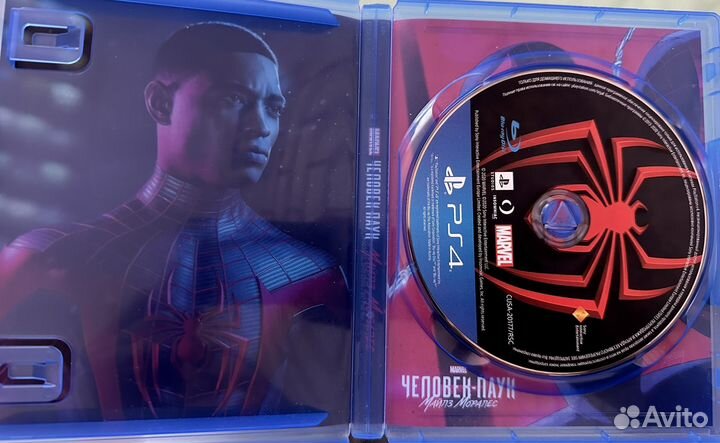 Игра Человек-Паук Майлз Моралес PS4