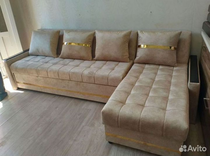 Угловой диван раскладной на заказ