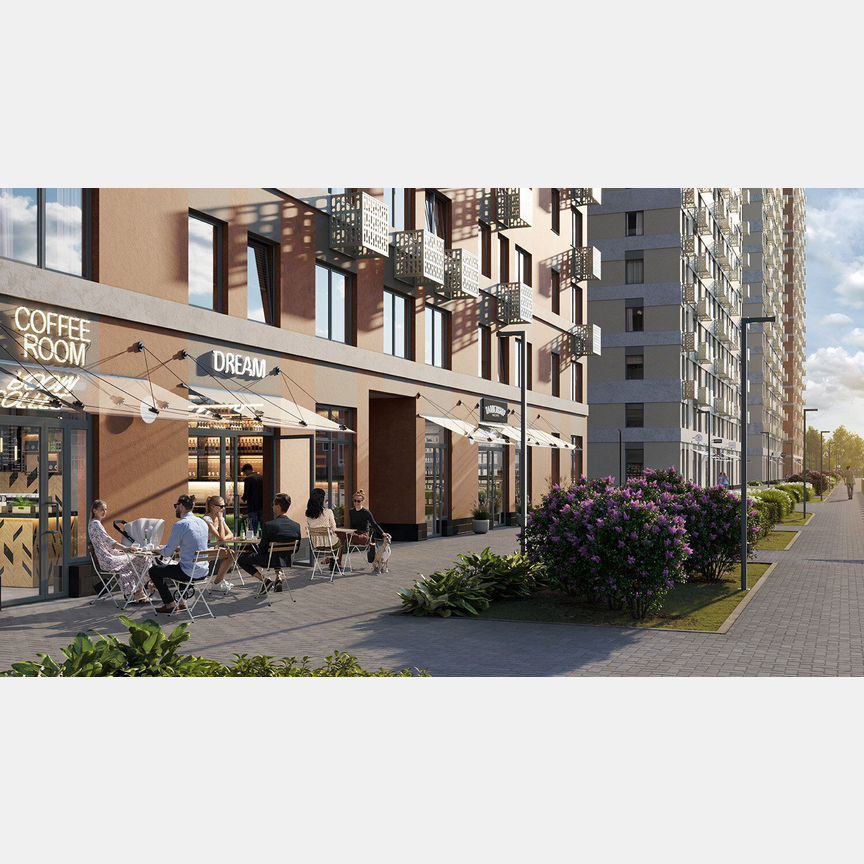 1-к. квартира, 36,3 м², 7/23 эт.