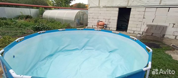 Каркасный бассейн 366 на 122 бу