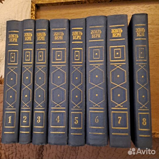 Жуль Верн, собрание сочинений в 8 томах