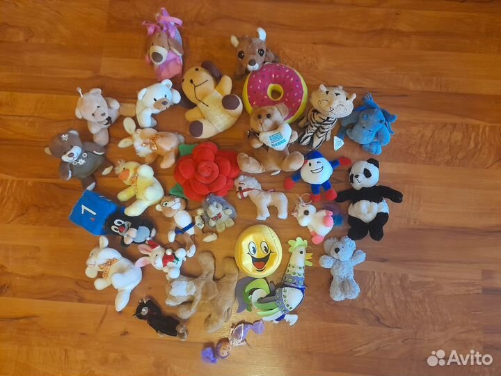 Мягкие игрушки пакетом