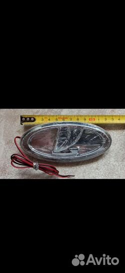 Светящийся логотип ваз